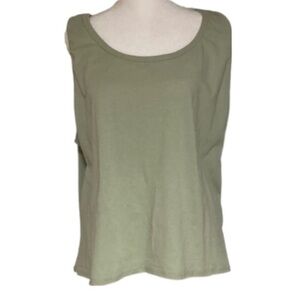 NWT Glitzy Lifestyle Crop Tank Top Plus Size 5X